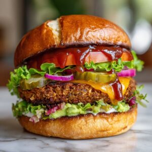Veggie Burger (Without Cheese)